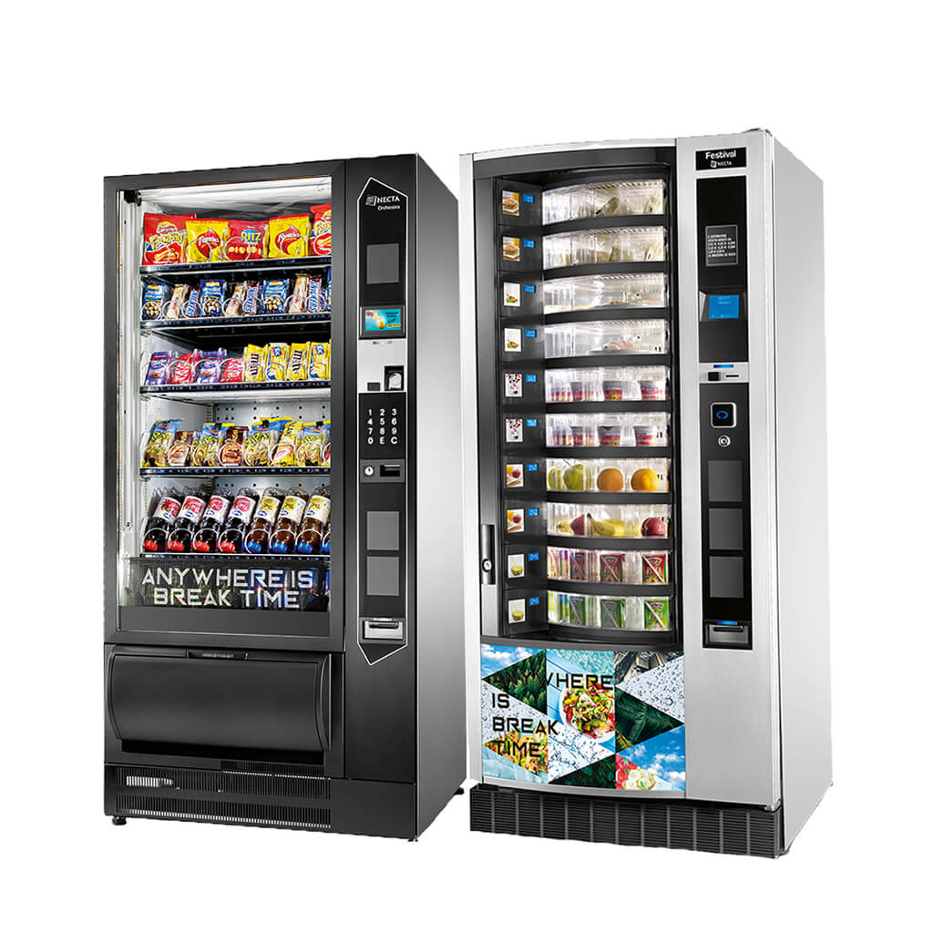 Szendvicsautomaták, egészséges snackautomaták