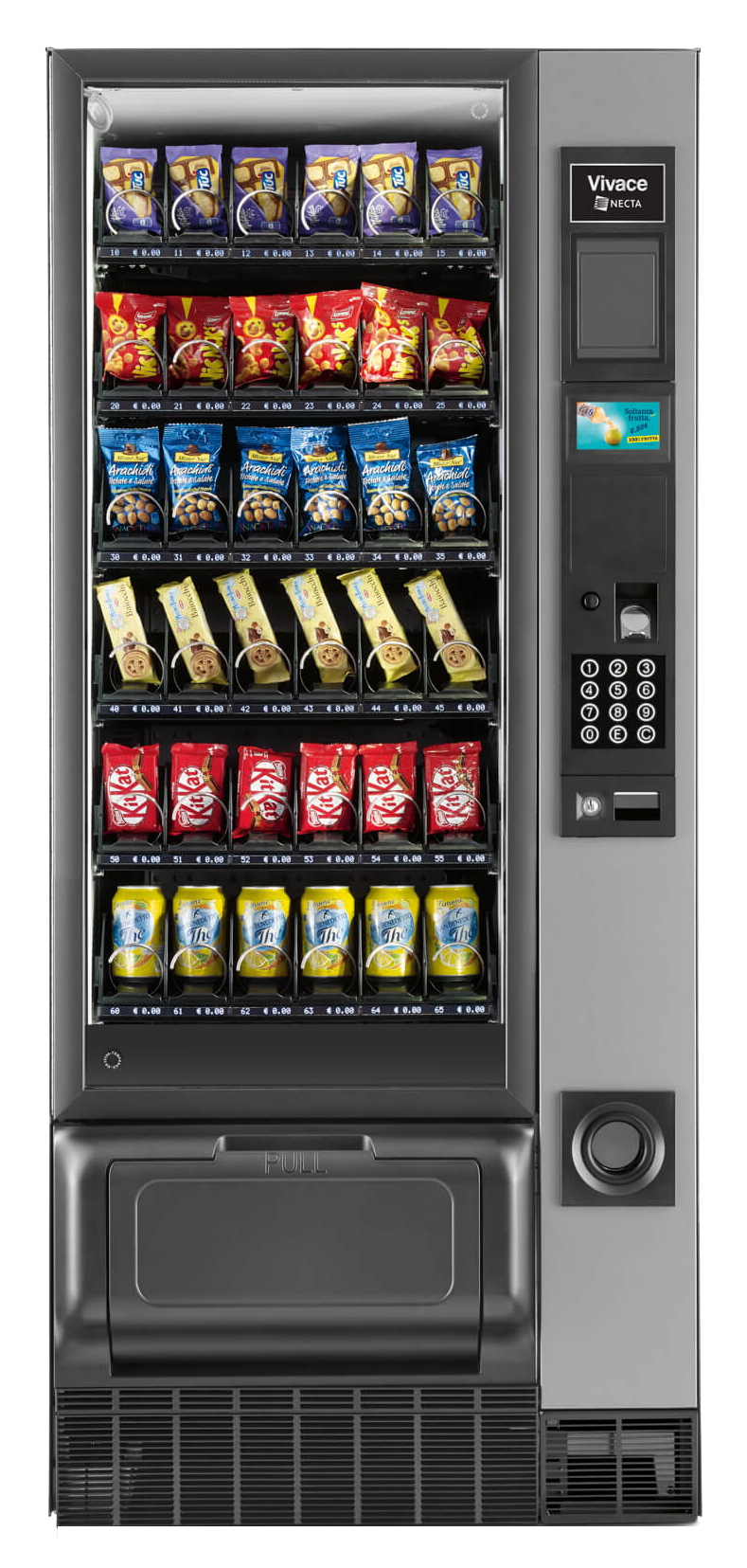 Necta Vivace snackautomata Vitaminbox Smart Café